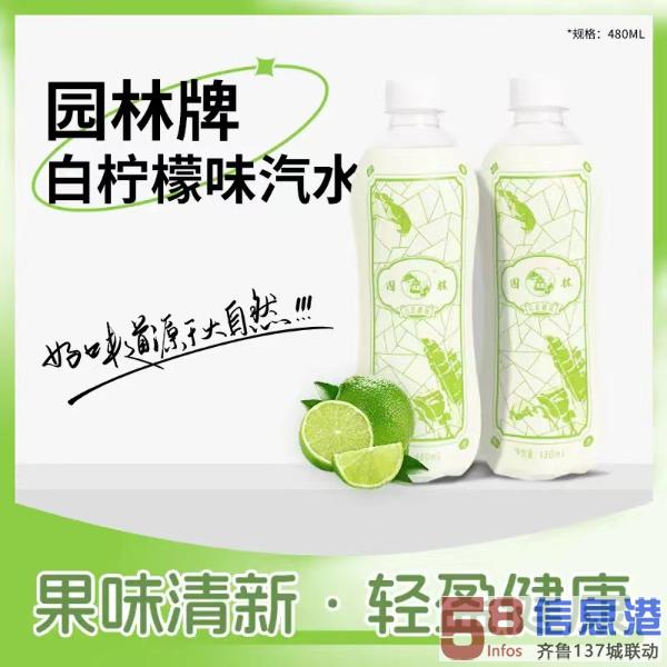 园林牌白柠檬味汽水经典苏州口味汽水双11购物节特惠 园林牌白柠檬味汽水经典苏州口味汽水双11购物节特惠